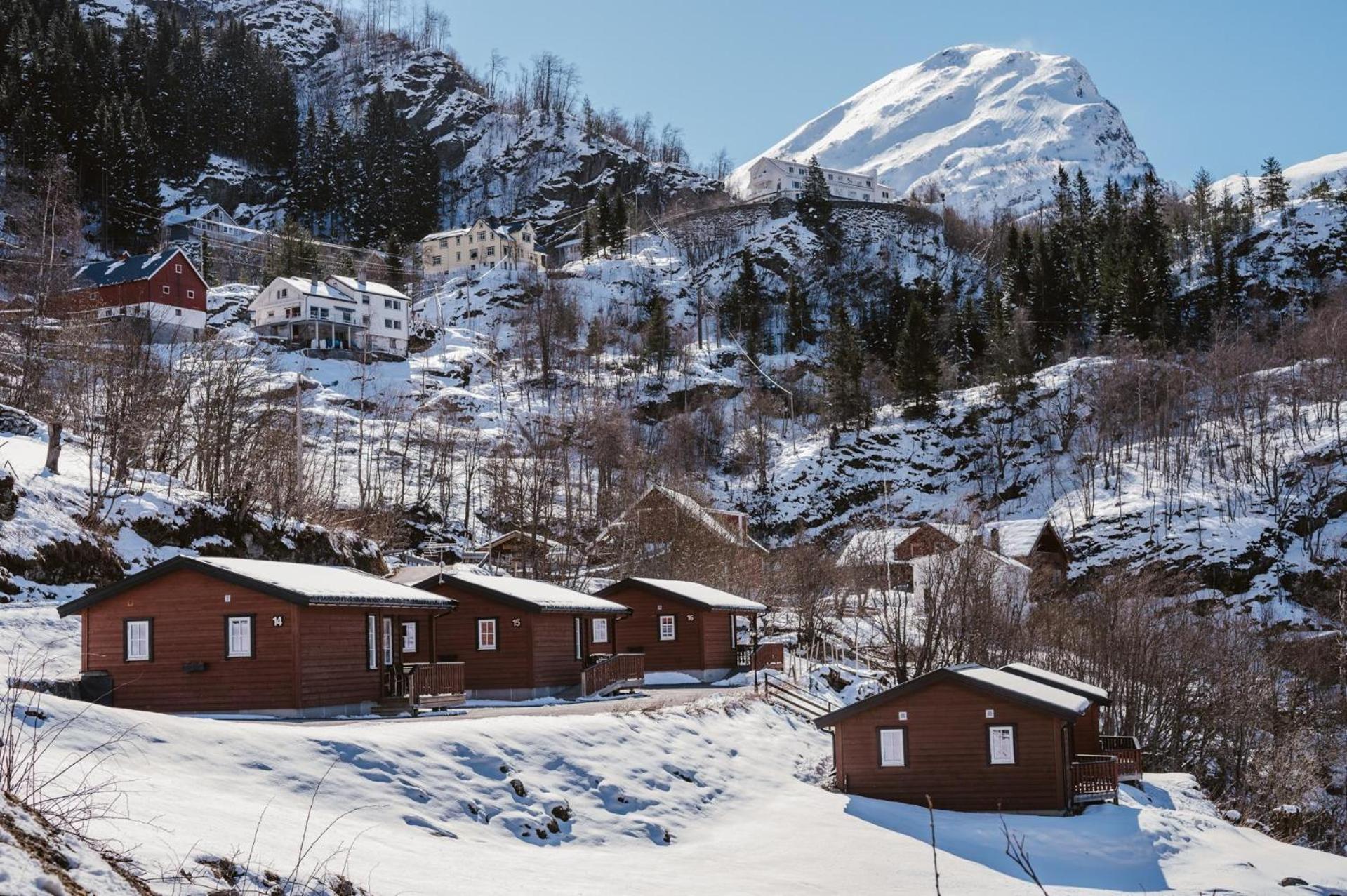 Fossen Camping Villa Geiranger Exterior foto